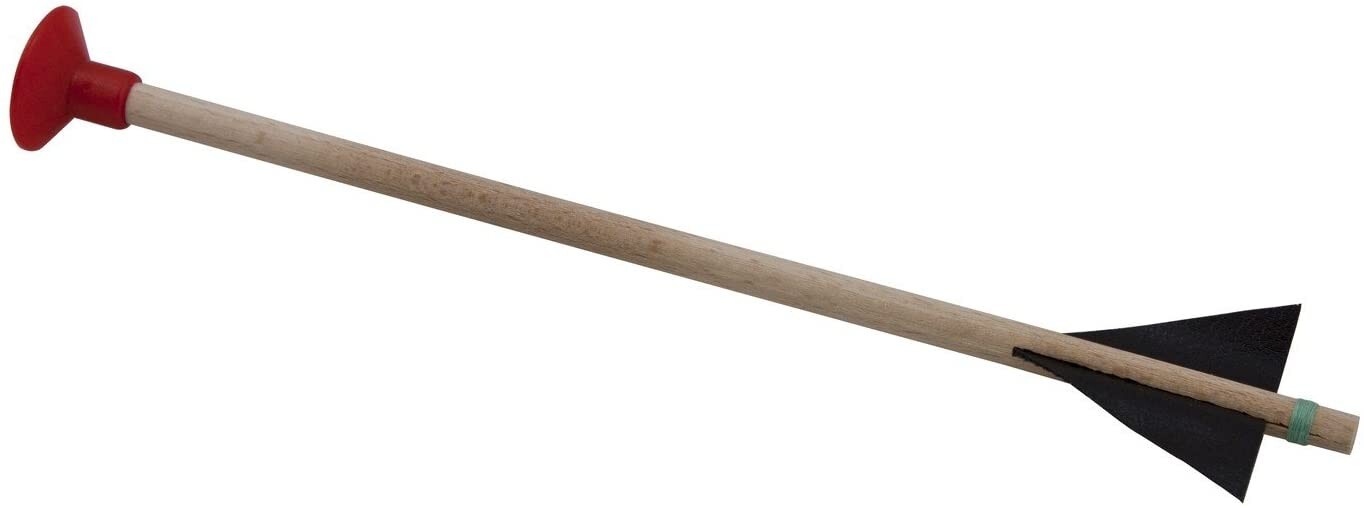 BestSaller 1215 - Holz Pfeil 26cm groß einzeln für Armbrust 1 Stück