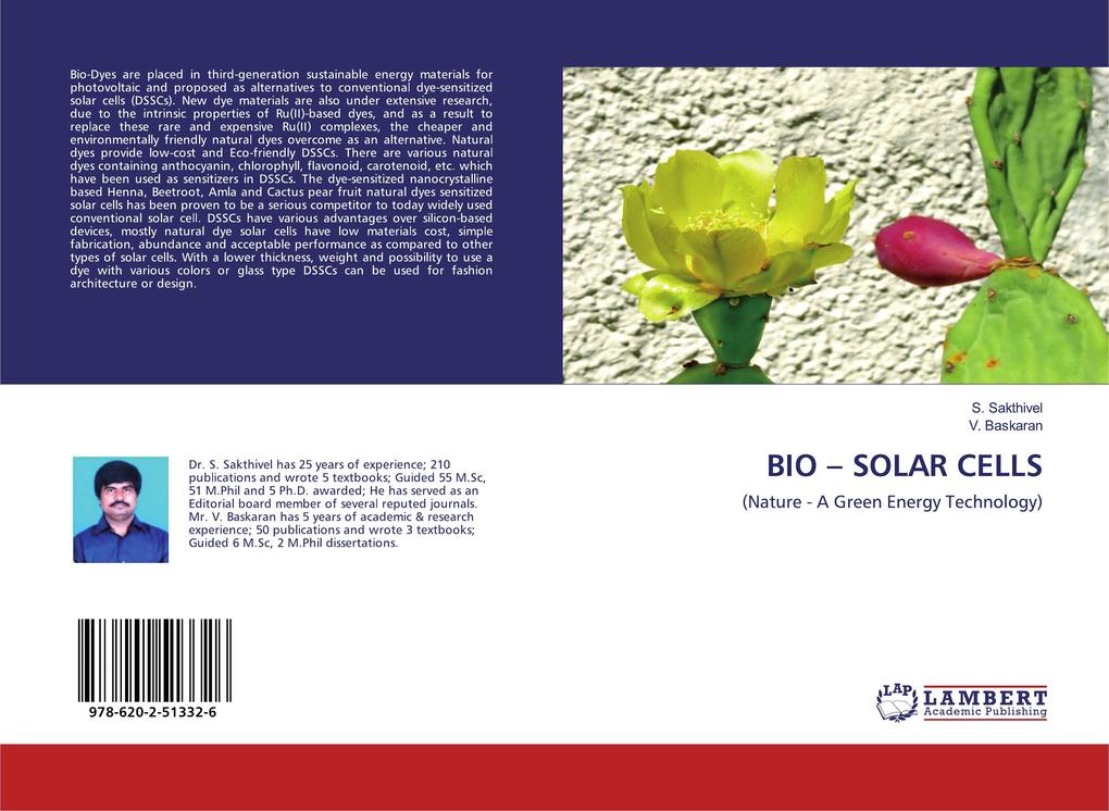 BIO - SOLAR CELLS