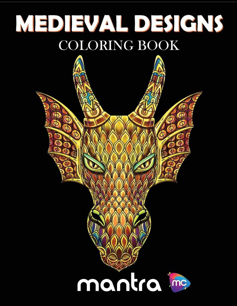 Medieval Designs Coloring Book