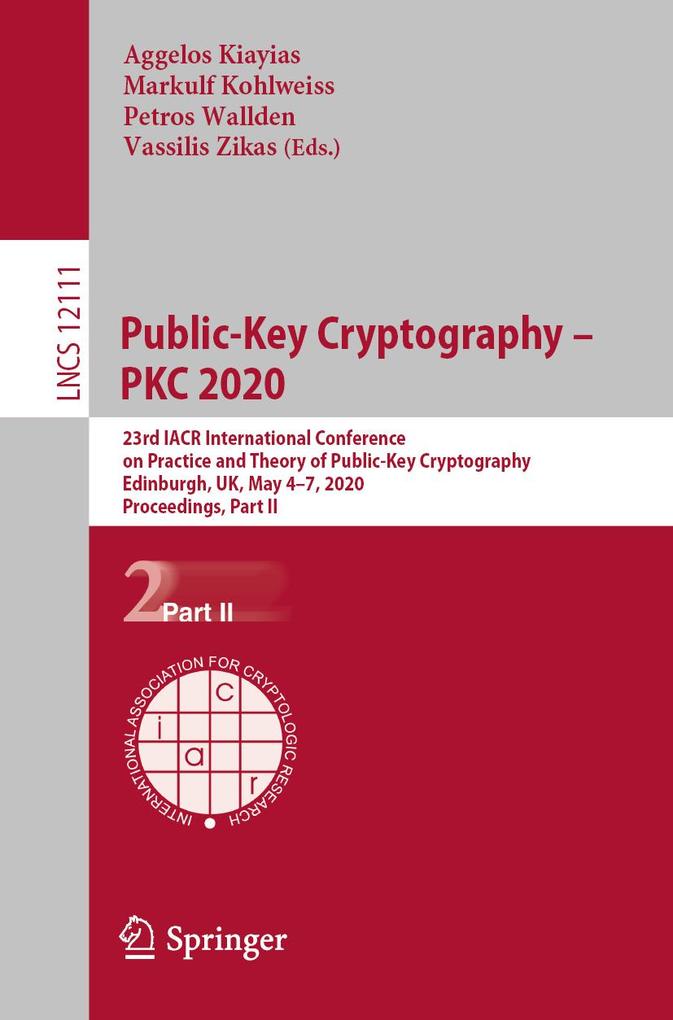 Public-Key Cryptography - PKC 2020