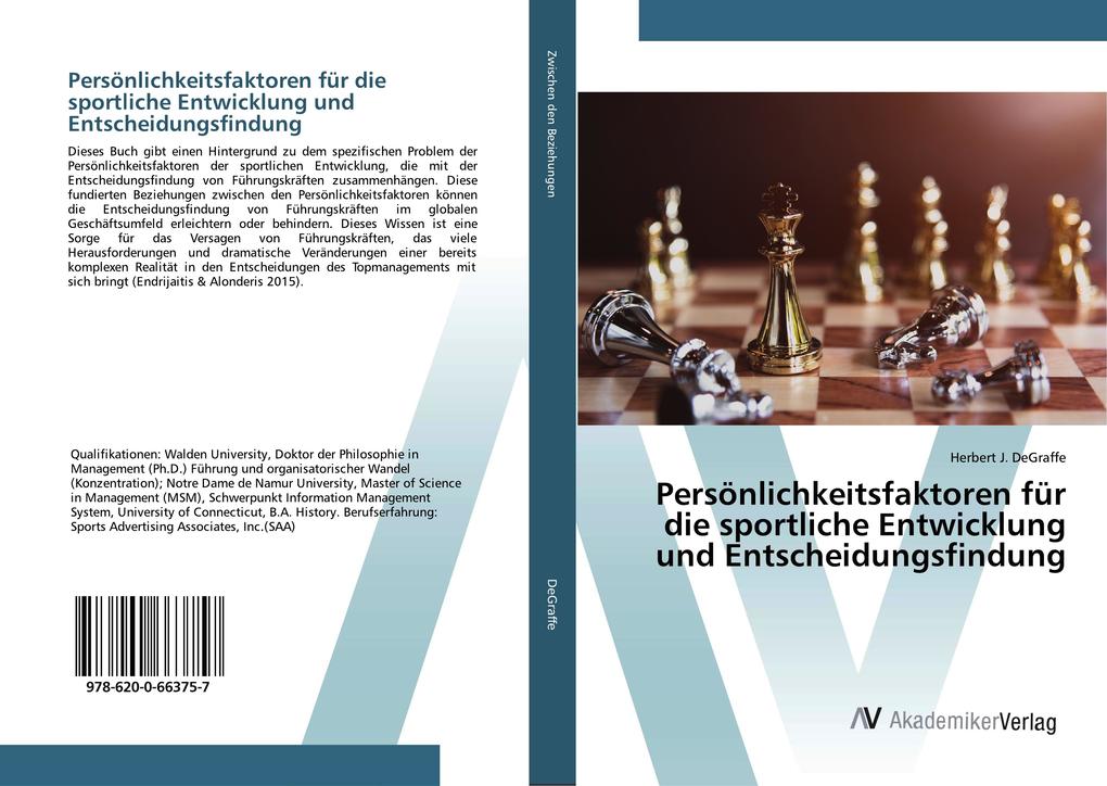 Persönlichkeitsfaktoren für die sportliche Entwicklung und Entscheidungsfindung