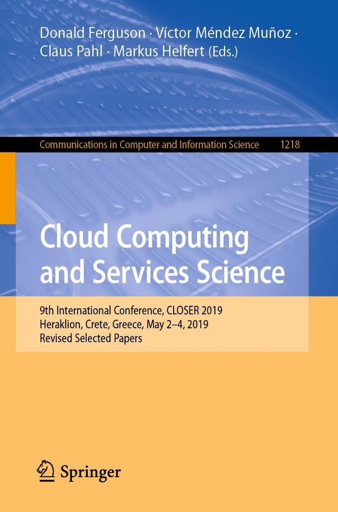 Cloud Computing and Services Science