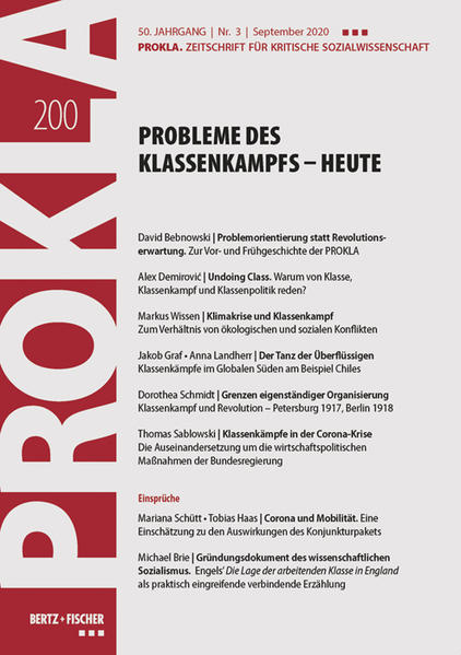 Image of Probleme des Klassenkampfs - heute