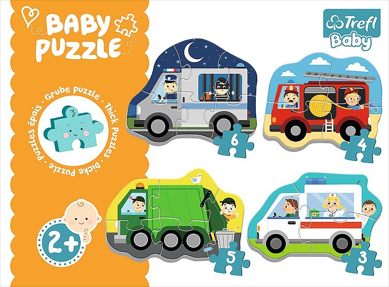 Image of Beruf und Fahrzeuge (Kinderpuzzle)