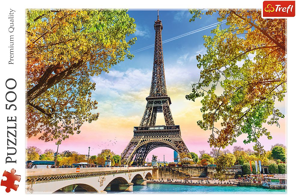 Trefl - Puzzle - Romantisches Paris 500 Teile