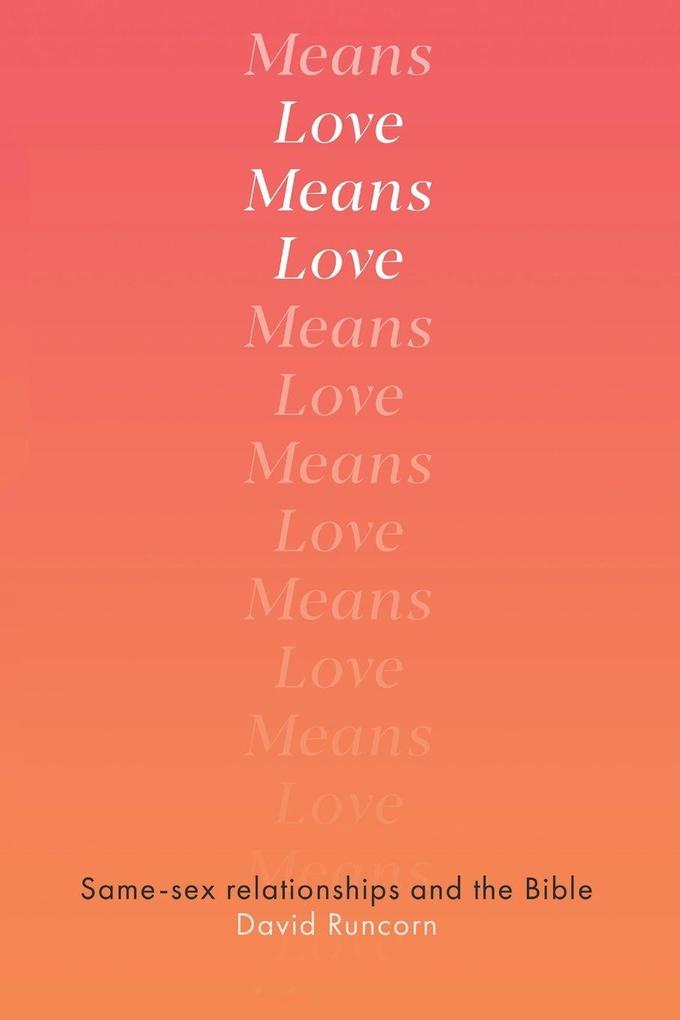 Love Means Love