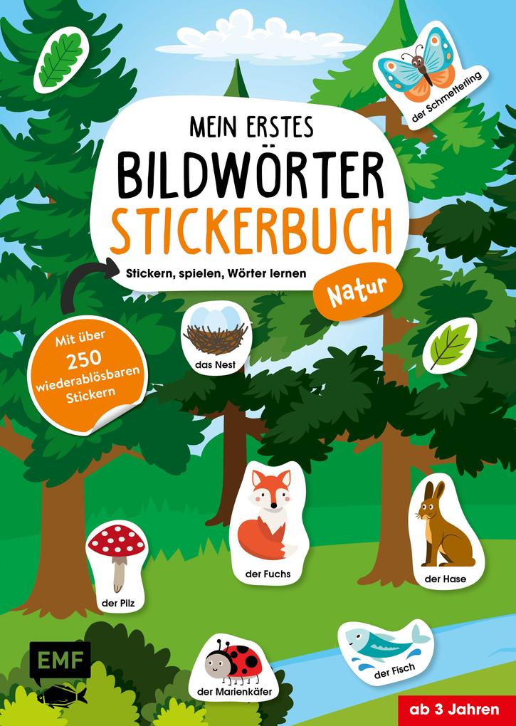 Image of Mein erstes Bildwörter-Stickerbuch - Natur