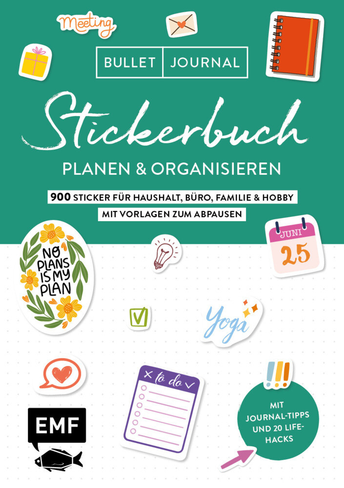 Image of Bullet Journal - Stickerbuch - Planen und organisieren