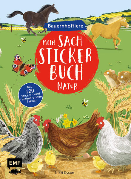 Image of Mein Sach-Stickerbuch Natur - Bauernhoftiere