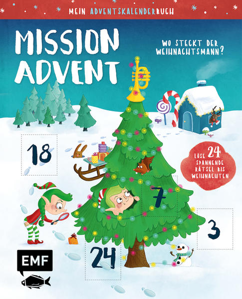 Image of Adventskalender / Mein Adventskalender-Buch: Mission Advent, Gebunden