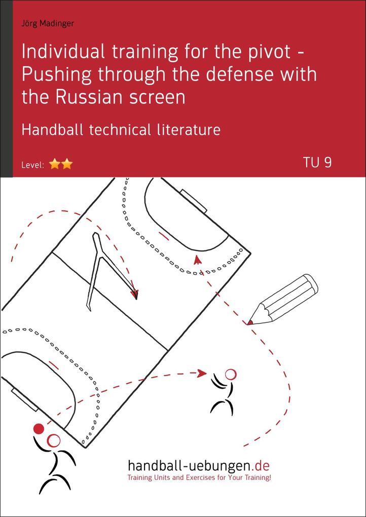 Individual training for the pivot - Pushing through the defense with the Russian screen (TU 9)