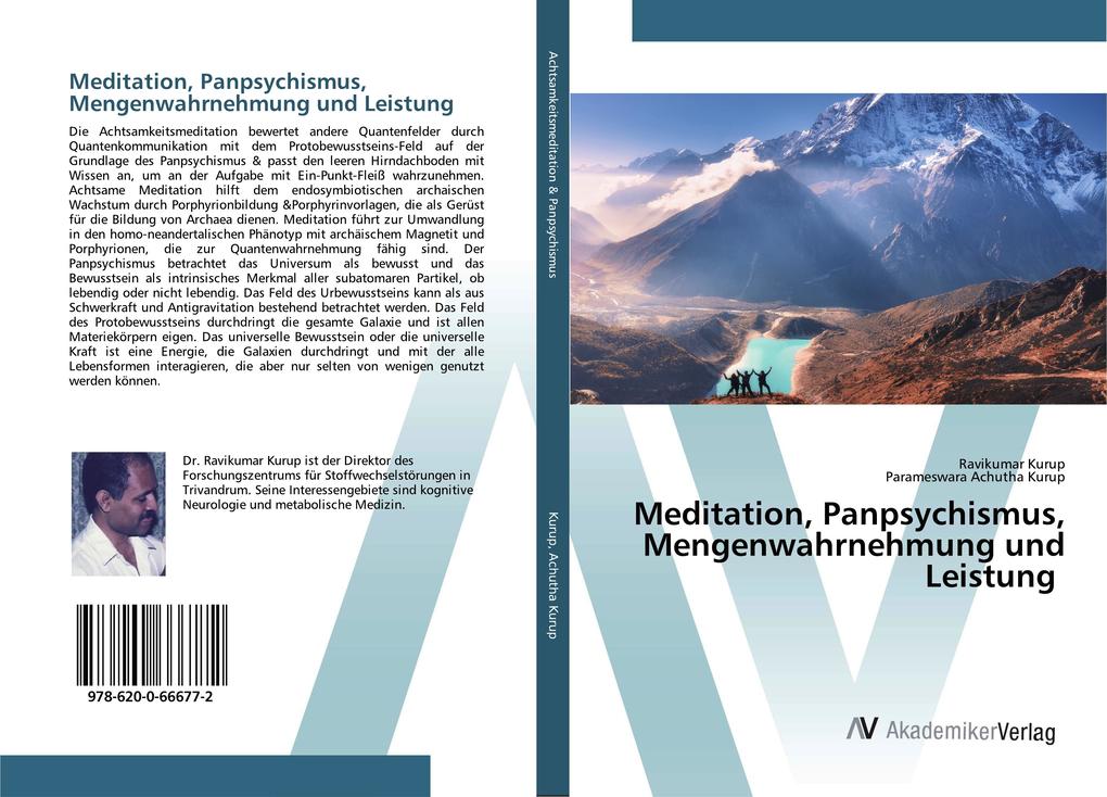Meditation Panpsychismus Mengenwahrnehmung und Leistung