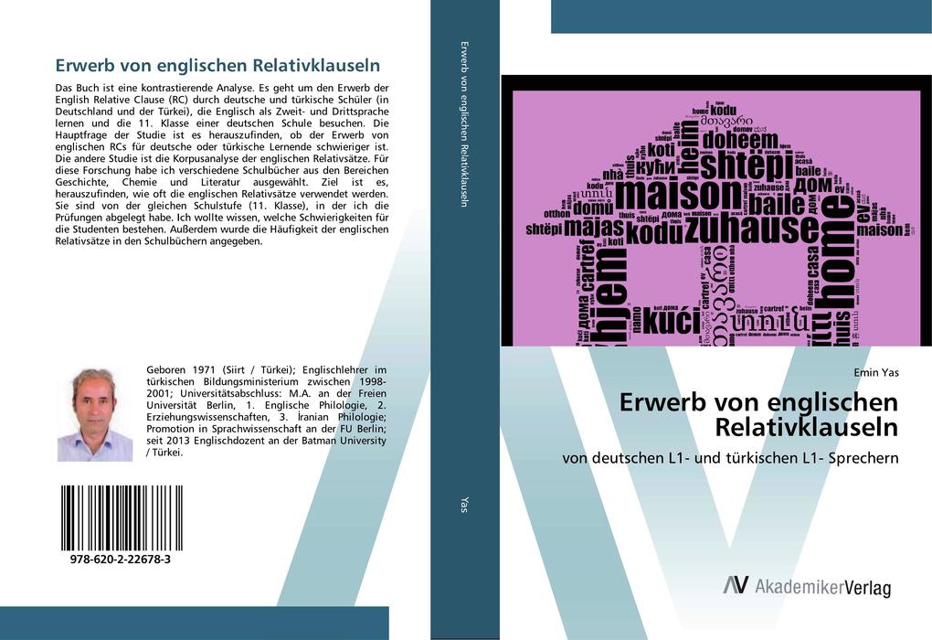 Erwerb von englischen Relativklauseln
