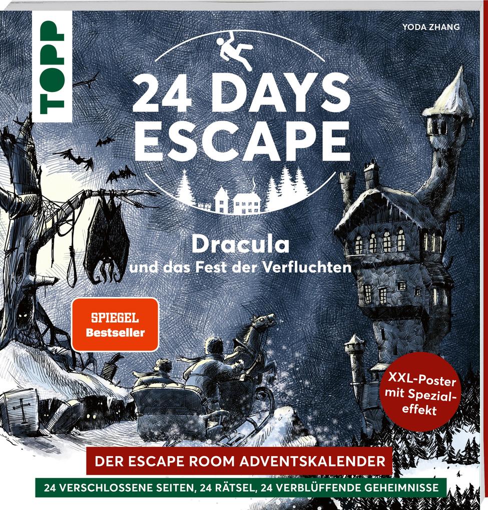Image of 24 DAYS ESCAPE - Der Escape Room Adventskalender: Dracula und das Fest der Verfluchten. SPIEGEL Bestseller