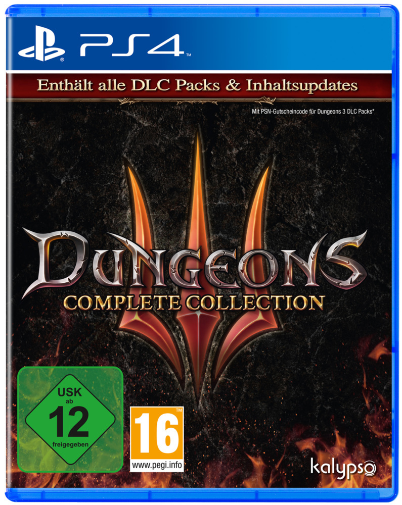 Dungeons III Complete Collection 1 PS4-Blu-ray Disc