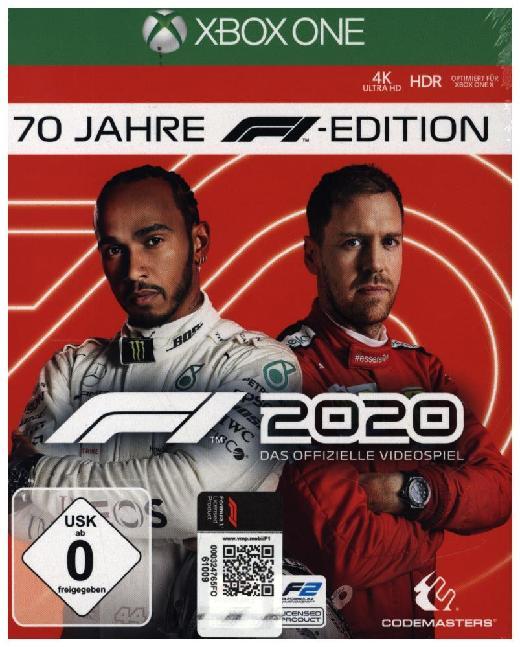F1 2020 1 Xbox One-Blu-ray Disc (70 Jahre F1 Edition)