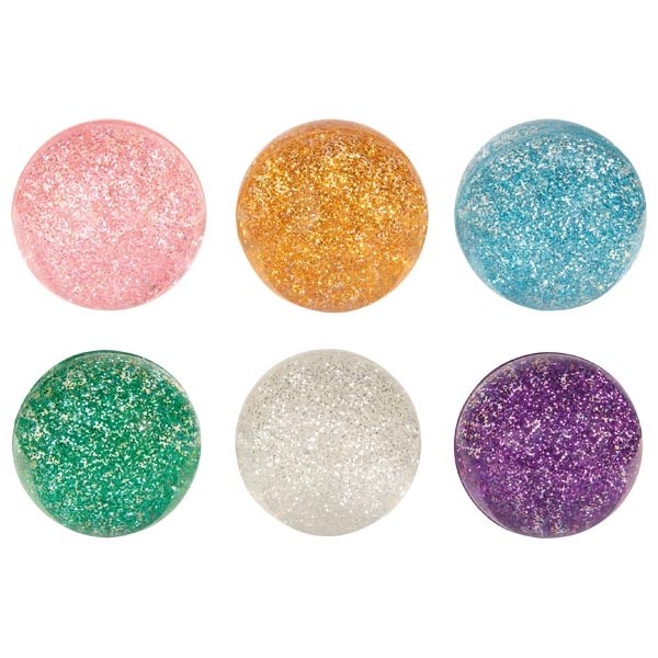 Goki 16087 - Flummy Glitzer 1 Stück