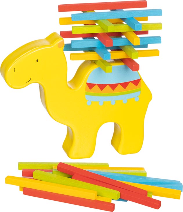Goki 56781 - Stapelspiel Kamel
