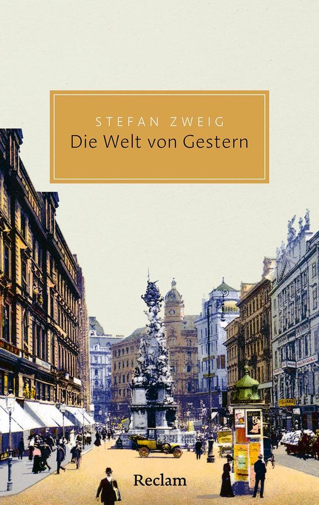 Reclam Philipp Jun. Die Welt Von Gestern