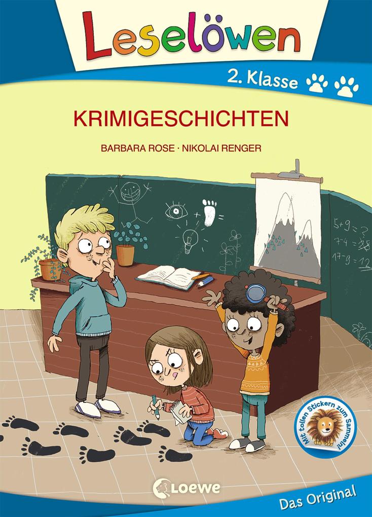 Image of Leselöwen 2. Klasse - Krimigeschichten (Großbuchstabenausgabe)