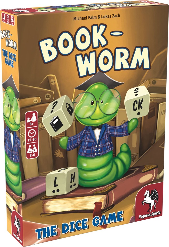 Pegasus 18335E - Bookworm Dice Game (EN)