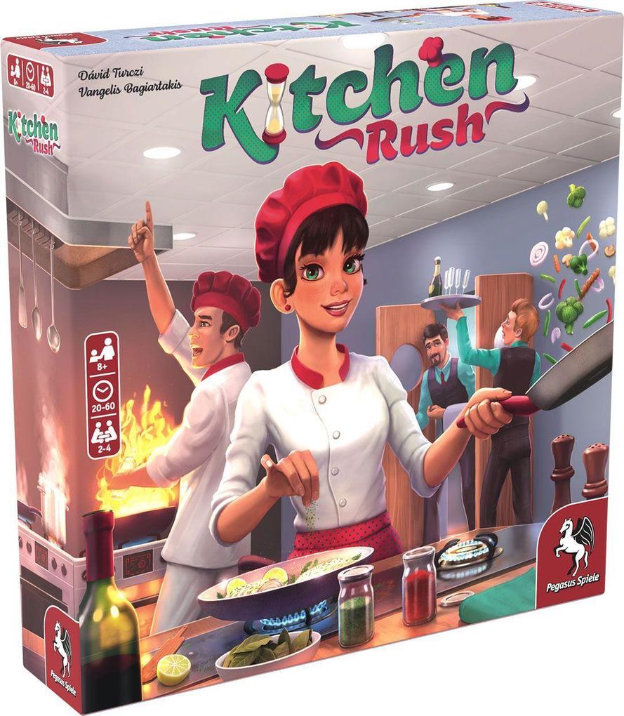 Image of Pegasus 51223E - Kitchen Rush (English Edition) Board Game