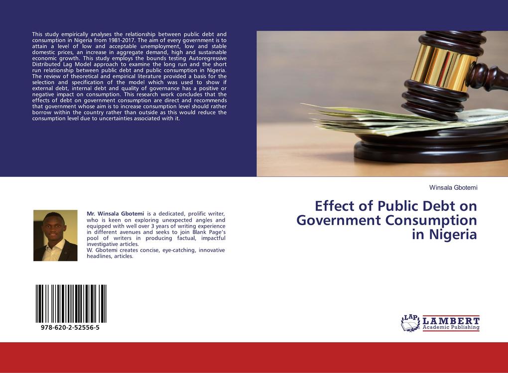 Effect of Public Debt on Government Consumption in Nigeria