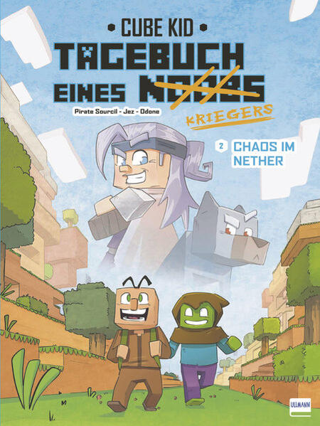 Image of Minecraft: Tagebuch Eines Noobs Kriegers - Chaos Im Nether, Der Comic.Bd.2 - Kid Cube, Gebunden