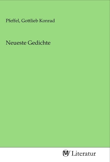 Image of Neueste Gedichte