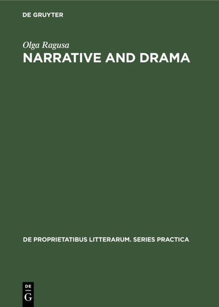 Narrative and Drama - Olga Ragusa