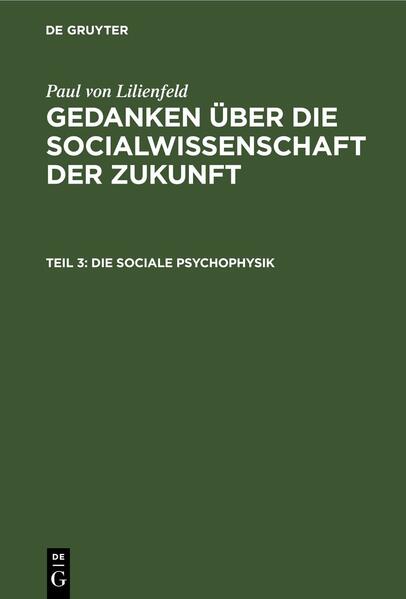 Die sociale Psychophysik