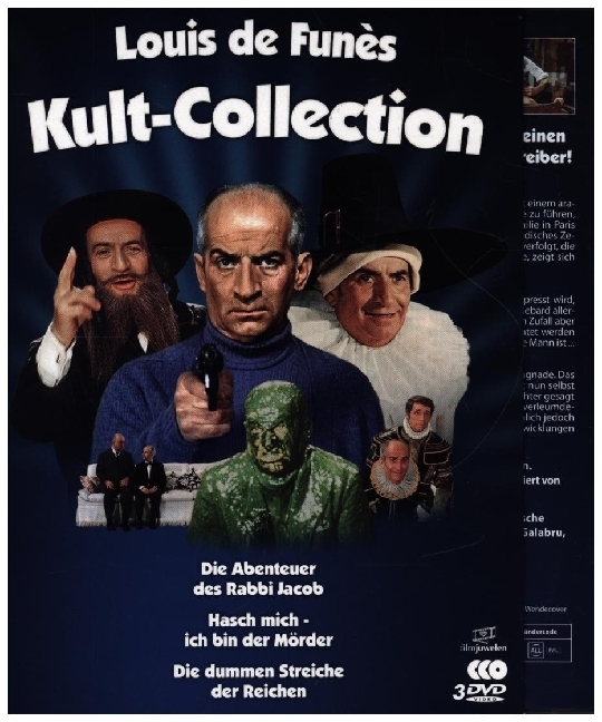 Louis de Funès - Kult-Collection (3 legendäre Kultfilme) (3 DVDs)