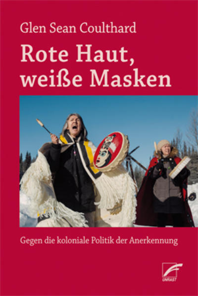 Rote Haut weiße Masken