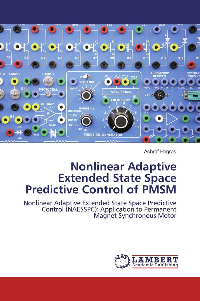 Nonlinear Adaptive Extended State Space Predictive Control of PMSM