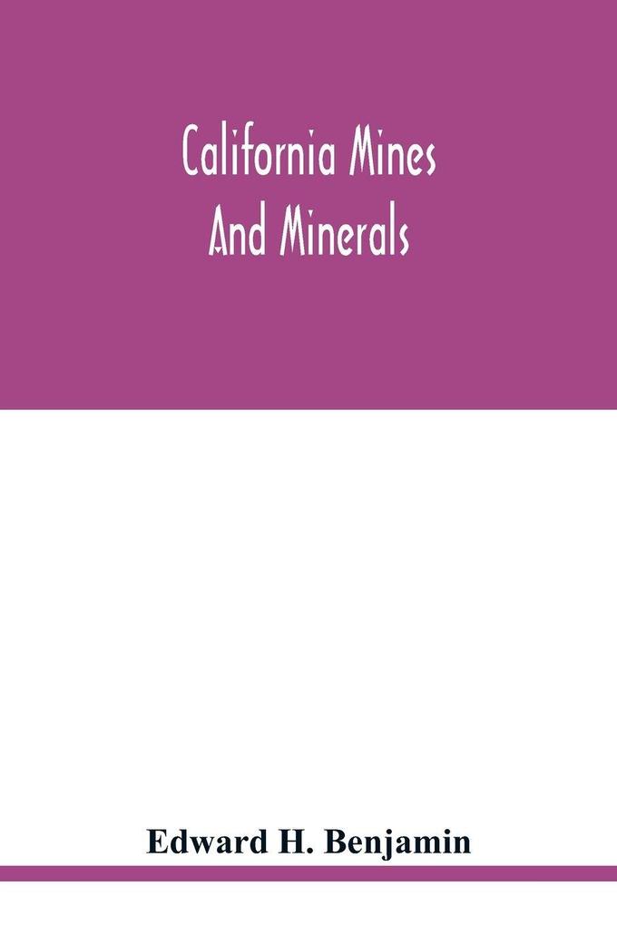 California mines and minerals