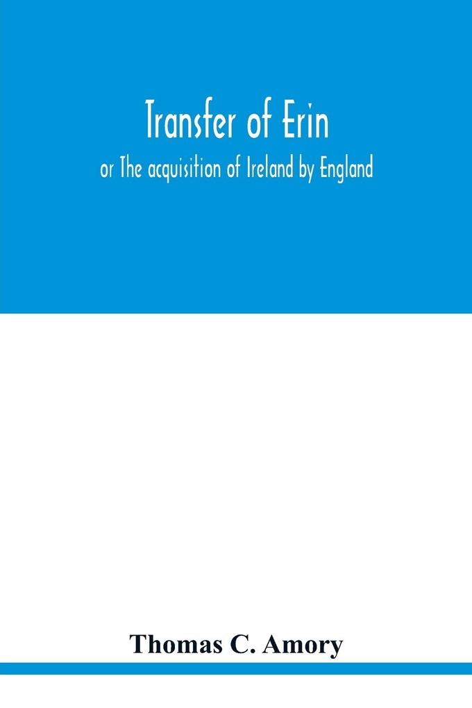 Transfer of Erin