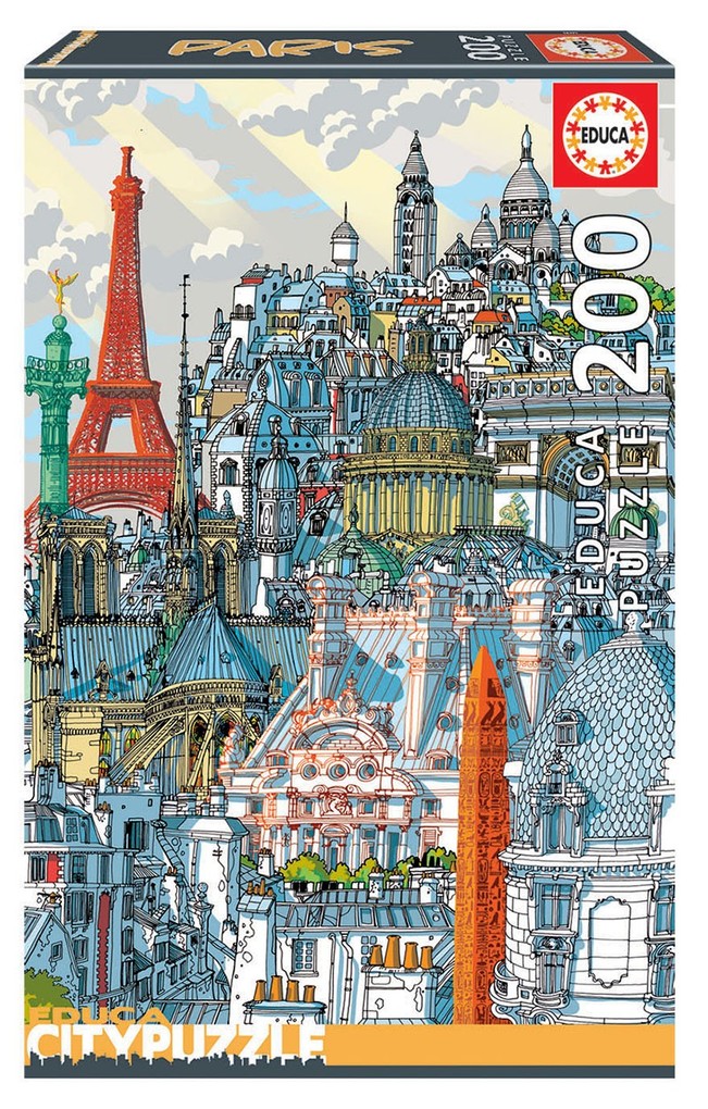 Image of Educa - Paris 200 Teile City Puzzle