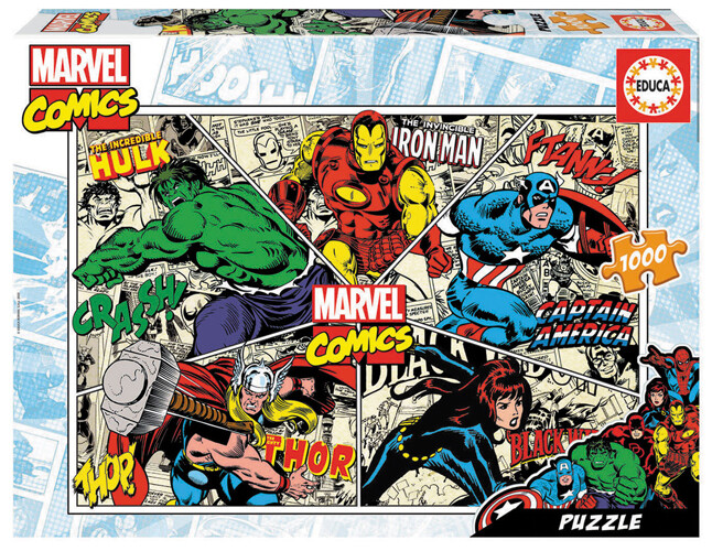 Image of Educa Puzzle - Marvel comics 1000 Teile