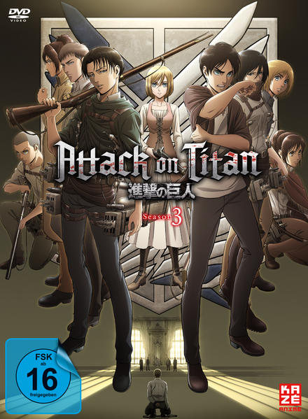 Image of Attack on Titan - 3. Staffel - DVD 1 mit Sammelschuber (Limited Edition)