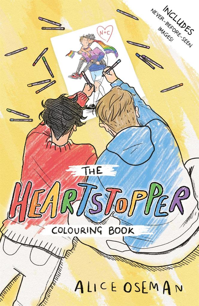 Hachette Children's Book The Official Heartstopper Colouring Book