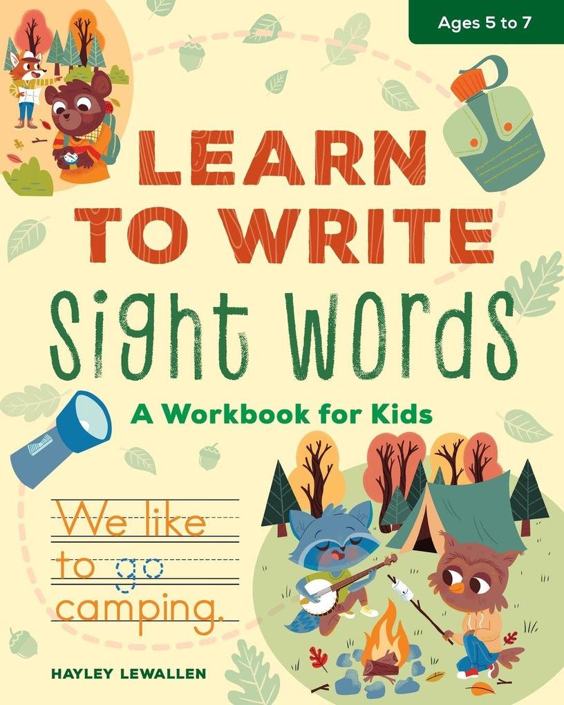Learn To Write Sight Words