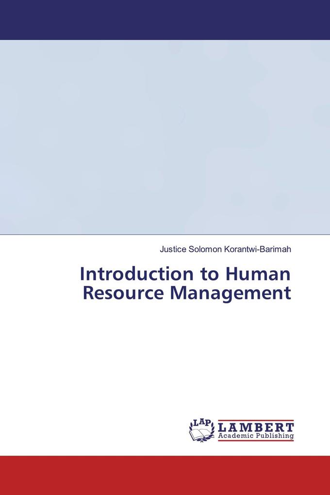 Introduction to Human Resource Management