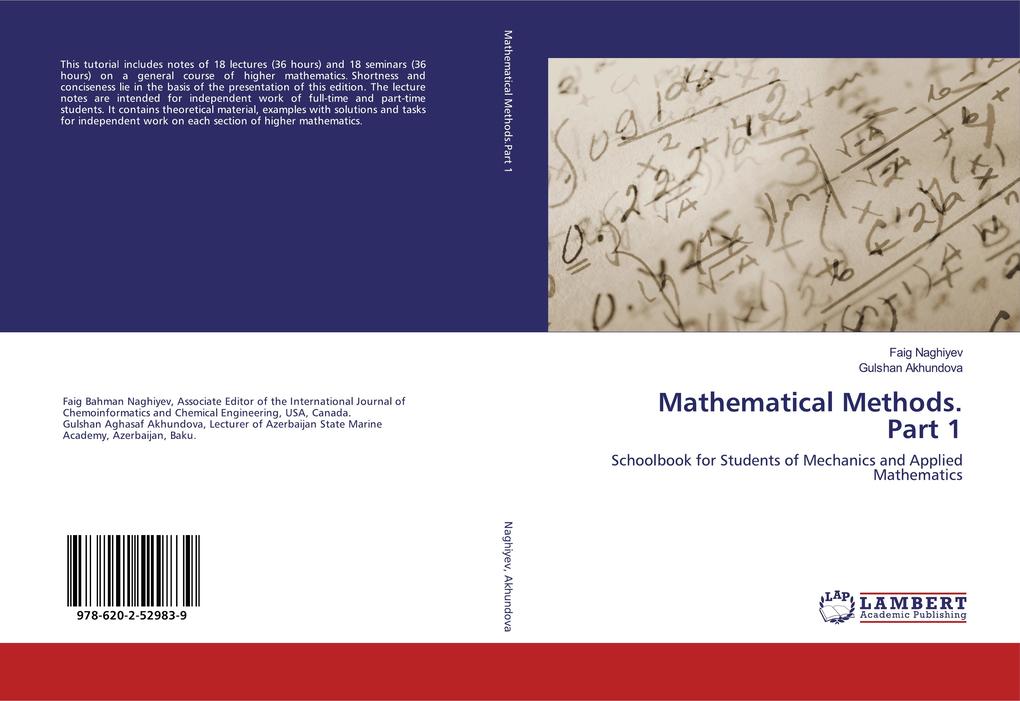 Mathematical Methods. Part 1