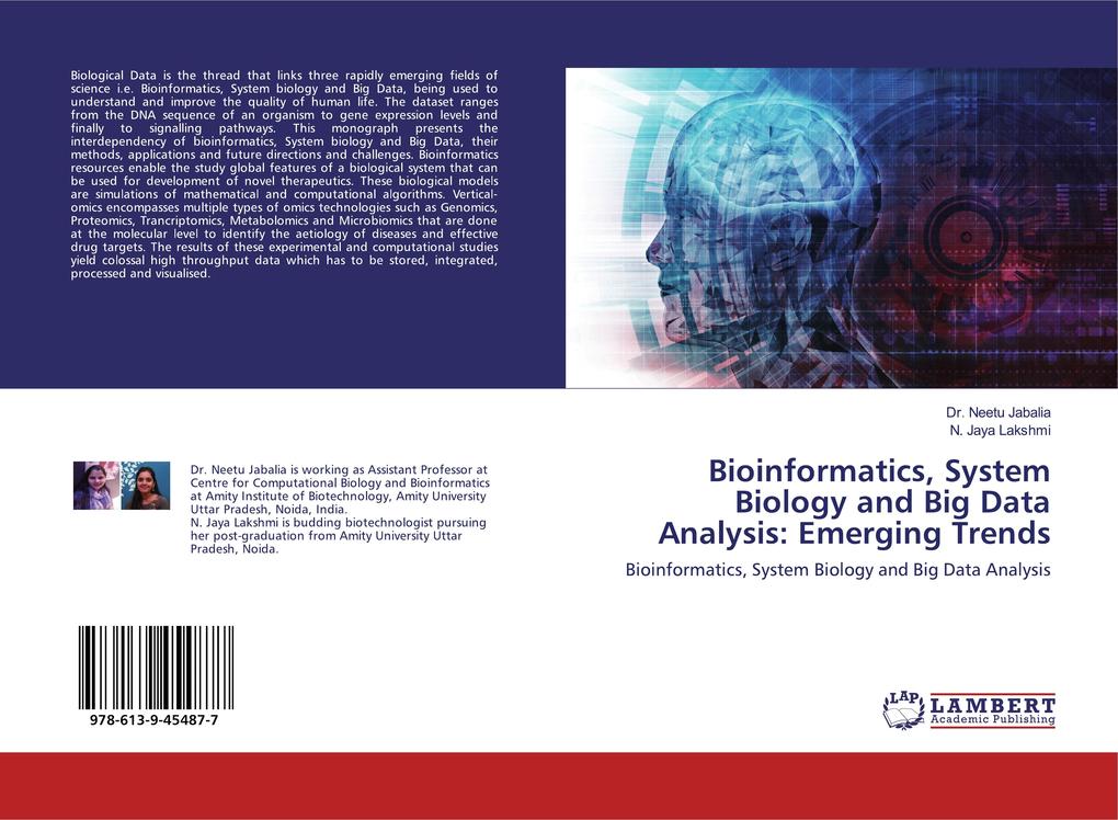Bioinformatics System Biology and Big Data Analysis: Emerging Trends