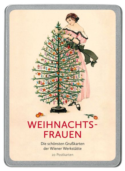 Weihnachtsfrauen Postkarten VE 20