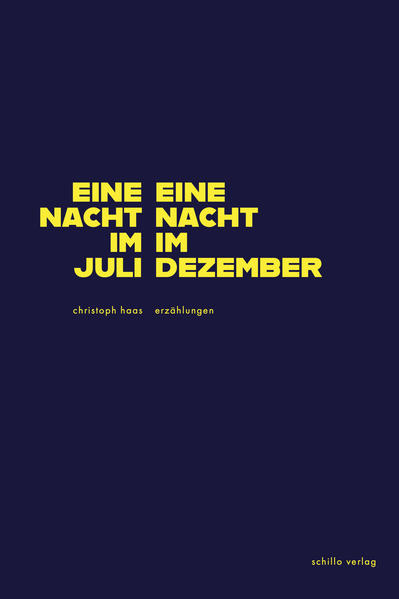 Image of Eine Nacht im Juli eine Nacht im Dezember