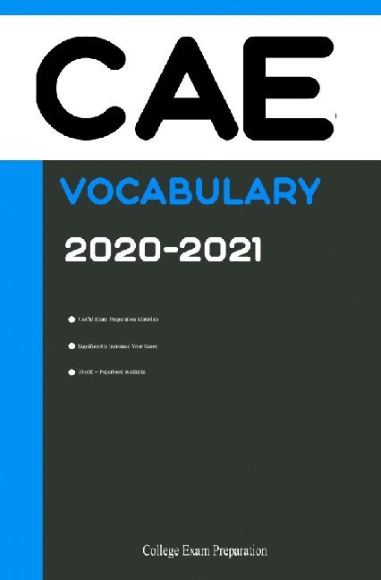 Image of CAE Test Vocabulary 2020-2021