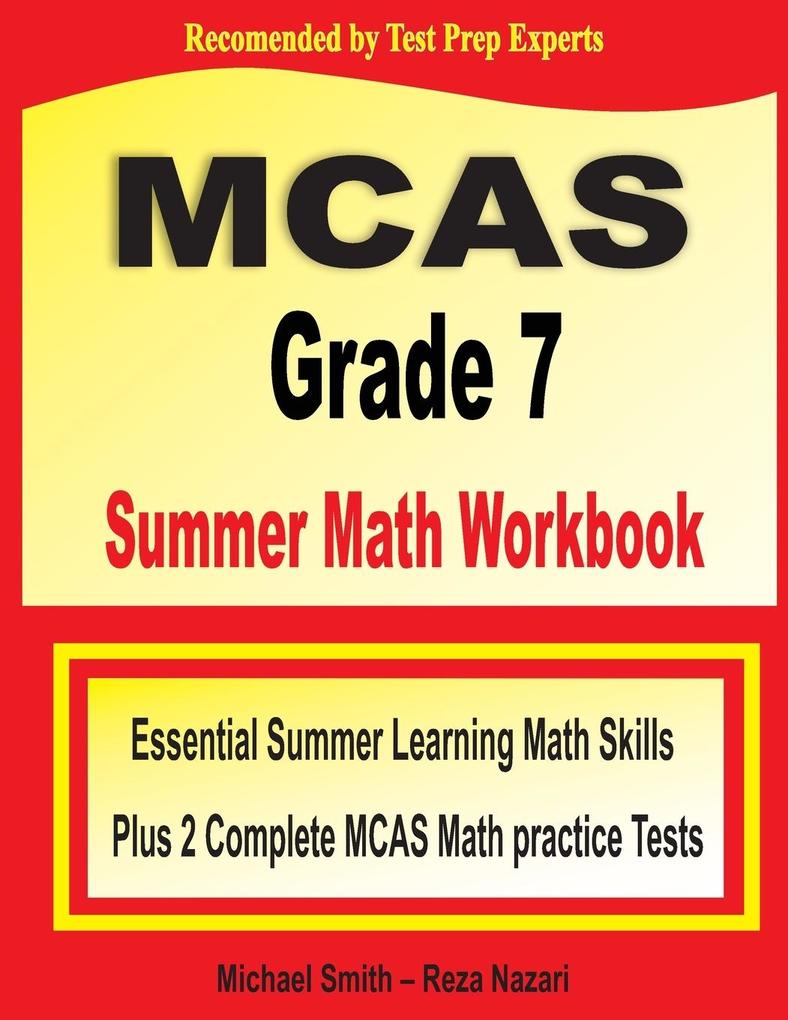 MCAS Grade 7 Summer Math Workbook