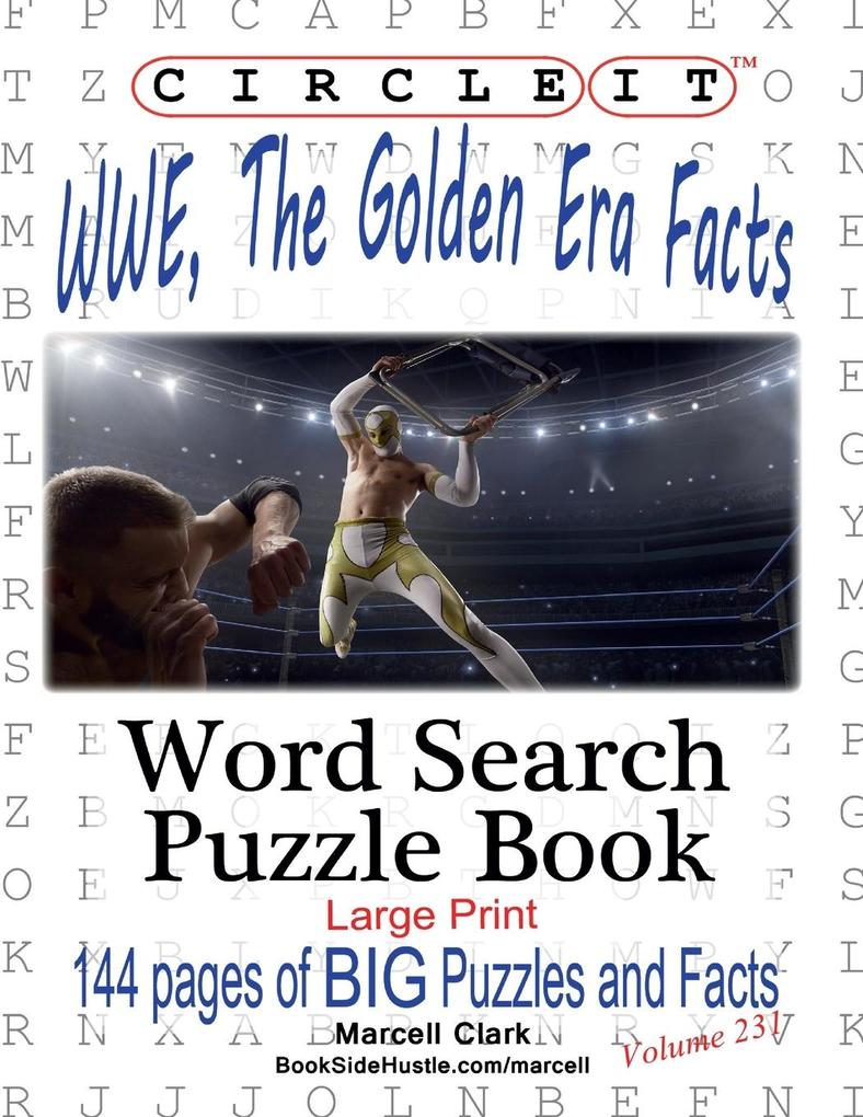 Circle It WWE The Golden Era Facts Word Search Puzzle Book