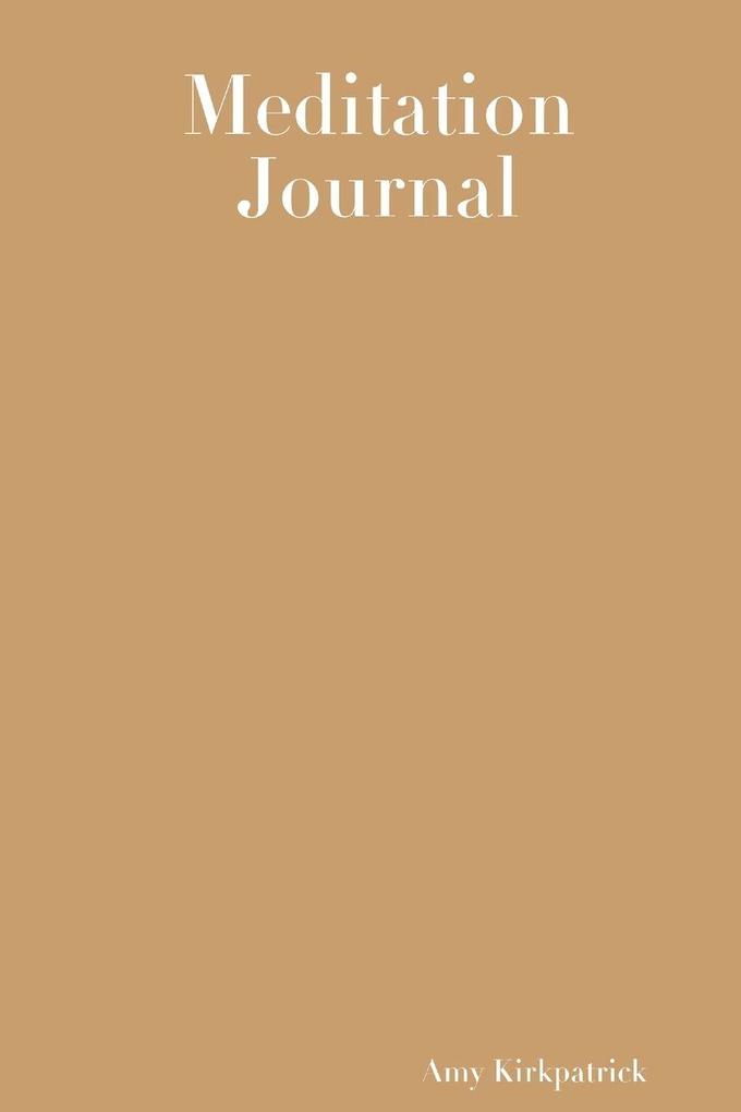 Meditation Journal
